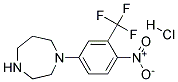 1-[4-NITRO-3-(TRIFLUOROMETHYL)PHENYL]HOMOPIPERAZINE HYDROCHLORIDE CAS#: 1185298-60-5