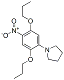1-(4-Nitro-2,5-dipropoxyphenyl)pyrrolidine CAS#: 71550-55-5