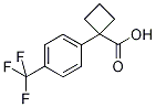 1-[4-(Trifluoromethyl)phenyl]cyclobutanecarboxylic  acid CAS#: 1086379-78-3