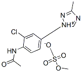 1-[4-(acetylamino)-3-chlorophenyl]-3-methyl-1H-1,2,4-triazolium methyl sulphate CAS#: 71501-35-4