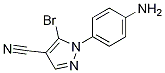 1-(4-aminophenyl)-5-bromo-1H-pyrazole-4-carbonitrile CAS#: 1269292-39-8
