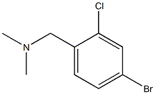 1-(4-broMo-2-chlorophenyl)-N,N-diMethylMethanaMine CAS#: 1159976-87-0