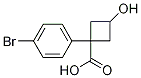 1-(4-broMophenyl)-3-hydroxycyclobutanecarboxylic acid CAS#: 1199556-64-3