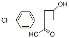 1-(4-chlorophenyl)-3-hydroxycyclobutanecarboxylic acid CAS#: 1145681-01-1