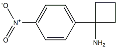 1-(4-nitrophenyl)cyclobutan-1-amine CAS#: 1260672-25-0
