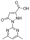 1-(4,6-DiMethylpyriMidin-2-yl)-5-oxo-2,5-dihydro-1H-pyrazole-3-carboxylic acid CAS#: 1208773-19-6