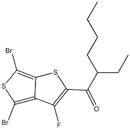 1-(4,6-dibroMo-3-fluorothieno[3,4-b]thiophen-2-yl)-2ethylhexan-1-one CAS#: 1352743-83-9