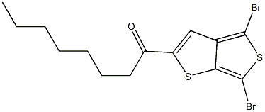 1-(4,6-dibroMothieno[3,4-b]thiophen-2-yl)octan-1-one CAS#: 1327334-59-7