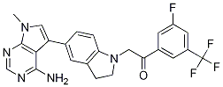 1-[5-(4-AMino-7-Methyl-7H-pyrrolo[2,3-d]pyriMidin-5-yl)-2,3-dihydro-1H-indol-1-yl]-2-[3-fluoro-5-(trifluoroMethyl)phenyl]ethanone CAS#: 1337531-89-1