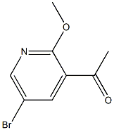 1-(5-BroMo-2-Methoxypyridin-3-yl)ethanone CAS#: 1256811-02-5