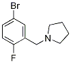1-[(5-Bromo-2-fluorophenyl)methyl]pyrrolidine CAS#: 1345471-64-8