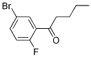 1-(5-Bromo-2-fluorophenyl)pentan-1-one CAS#: 1280786-93-7