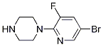 1-(5-Bromo-3-fluoropyridin-2-yl)piperazine CAS#: 1141669-85-3