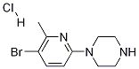 1-(5-Bromo-6-methylpyridin-2-yl)piperazine, HCl CAS#: 1187386-04-4