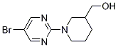 [1-(5-Bromopyrimidin-2-yl)piperidin-3-yl]methanol CAS#: 1189973-29-2