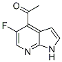 1-(5-Fluoro-1H-pyrrolo[2,3-b]pyridin-4-yl)ethanone CAS#: 1228666-59-8