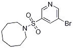 1-(5-broMopyridin-3-ylsulfonyl)azocane CAS#: 1304452-30-9