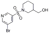 (1-(5-broMopyridin-3-ylsulfonyl)piperidin-3-yl)Methanol CAS#: 1305255-85-9