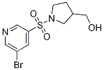 (1-(5-broMopyridin-3-ylsulfonyl)pyrrolidin-3-yl)Methanol CAS#: 1275700-61-2