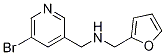 1-(5-bromopyridin-3-yl)-N-(furan-2-ylmethyl)methanamine CAS#: 1184088-75-2