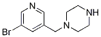 1-((5-bromopyridin-3-yl)methyl)piperazine CAS#: 1211591-45-5