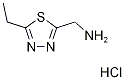 1-(5-ethyl-1,3,4-thiadiazol-2-yl)methanamine(SALTDATA: 1.7HCl 0.4H2O) CAS#: 1126637-93-1