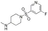 1-(5-fluoropyridin-3-ylsulfonyl)-N-Methylpiperidin-4-aMine CAS#: 1305257-87-7