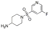 1-(5-fluoropyridin-3-ylsulfonyl)piperidin-4-aMine CAS#: 1272907-01-3