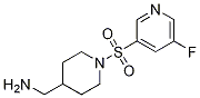 (1-(5-fluoropyridin-3-ylsulfonyl)piperidin-4-yl)MethanaMine CAS#: 1306371-95-8