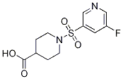 1-(5-fluoropyridin-3-ylsulfonyl)piperidine-4-carboxylic acid CAS#: 1305258-14-3