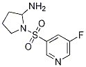 1-(5-fluoropyridin-3-ylsulfonyl)pyrrolidin-2-aMine CAS#: 1250946-83-8