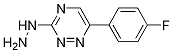 1-(6-(4-FLUOROPHENYL)-1,2,4-TRIAZIN-3-YL)HYDRAZINE CAS#: 71347-59-6
