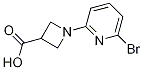 1-(6-Bromo-pyridin-2-yl)-azetidine-3-carboxylic acid CAS#: 1289386-69-1