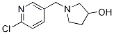 1-(6-Chloro-pyridin-3-ylmethyl)-pyrrolidin-3-ol CAS#: 1343606-51-8