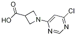 1-(6-Chloro-pyrimidin-4-yl)-azetidine-3-carboxylic acid CAS#: 1289387-12-7
