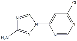 1-(6-ChloropyriMidin-4-yl)-1H-1,2,4-triazol-3-aMine CAS#: 1260850-75-6