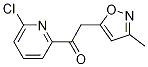1-(6-Chloropyridin-2-yl)-2-(3-methylisoxazol-5-yl)ethanone CAS#: 1260783-70-7