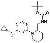 [1-(6-CyclopropylaMino-pyriMidin-4-yl)-piperidin-2-ylMethyl]-carbaMic acid tert-butyl ester CAS#: 1353944-71-4