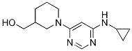 [1-(6-CyclopropylaMino-pyriMidin-4-yl)-piperidin-3-yl]-Methanol CAS#: 1353974-14-7