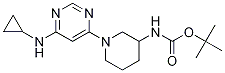 [1-(6-CyclopropylaMino-pyriMidin-4-yl)-piperidin-3-yl]-carbaMic acid tert-butyl ester CAS#: 1353972-89-0