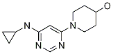 1-(6-CyclopropylaMino-pyriMidin-4-yl)-piperidin-4-ol, 98+% C12H18N4O, 分子量 234.30 CAS#: 1146080-66-1