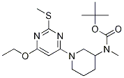 [1-(6-Ethoxy-2-Methylsulfanyl-pyriMidin-4-yl)-piperidin-3-yl]-Methyl-carbaMic acid tert-butyl ester CAS#: 1353965-06-6