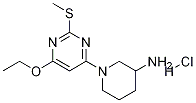 1-(6-Ethoxy-2-Methylsulfanyl-pyriMidin-4-yl)-piperidin-3-ylaMine hydrochloride CAS#: 1353946-37-8