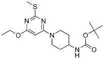 [1-(6-Ethoxy-2-Methylsulfanyl-pyriMidin-4-yl)-piperidin-4-yl]-carbaMic acid tert-butyl ester CAS#: 1353978-27-4