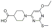 1-(6-Ethoxy-2-Methylsulfanyl-pyriMidin-4-yl)-piperidine-4-carboxylic acid CAS#: 1353985-26-8