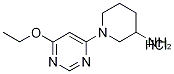 1-(6-Ethoxy-pyriMidin-4-yl)-piperidin-3-yl aMine hydrochloride, 98+% C11H19ClN4O, 分子量 258.75 CAS#: 1185319-56-5