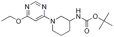 [1-(6-Ethoxy-pyriMidin-4-yl)-piperidin-3-yl]-carbaMic acid tert-butyl ester CAS#: 1353954-53-6
