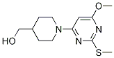[1-(6-Methoxy-2-Methylsulfanyl-pyriMidin-4-yl)-piperidin-4-yl]-Methanol CAS#: 1353958-70-9