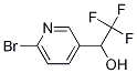 1-(6-broMopyridin-3-yl)-2,2,2-trifluoroethanol CAS#: 1188477-81-7
