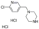 1-[(6-chloro-3-pyridinyl)methyl]piperazine(SALTDATA: 2HCl) CAS#: 1135439-04-1